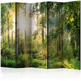Artgeist PARAVAN 225/172/3 cm temno zelena, svetlo zelena | Shoptok.si