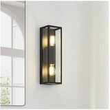 Eglo 33856 - Spoljna zidna svetiljka ALAMONTE 2xE27/60W/230V IP44 crna Cene