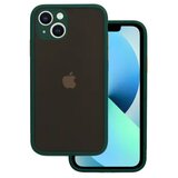 Onasi silikonski ovitek s trdim zadnjim delom za samsung galaxy A13 lte A135 - zelen Cene