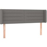  Uzglavlje tamnosivo 147x16x78/88 cm od tkanine | shoptok.hr