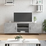 The Living Store TV omarica betonsko siva 150x30x50 cm inženirski les - TV Omarica, (21434397) Cene