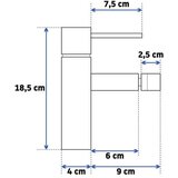 REA Bath Tess mešalnik za bide zlato | Shoptok.si