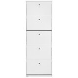CARRYHOME omara z loputami za čevlje bela | Shoptok.si