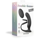 ove to Love L- radijsko vodeni vibrator za prostato z obročem za penis (črn) | Shoptok.si