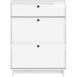  Ormar za cipele EDE 78 x 24 x 103 cm Konstruirano drvo - Bijela visokog sjaja | shoptok.hr