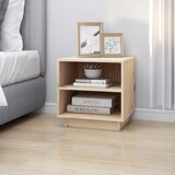 Noćni ormarići 2 kom 40 x 34 x 40 cm od masivne borovine | Eponuda.com