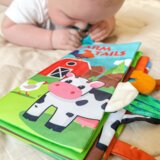 Woopie baby knjiga s tkaninom životinjskih repova | shoptok.hr