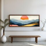WALLXPERT FAH038-120 Multicolor Decorative Framed MDF Painting | Eponuda.com
