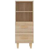  Komoda boja hrasta sonome 34,5x34x90 cm od konstruiranog drva | shoptok.hr