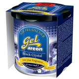 Areon Osvežilec za avto gel AREON Black Crystal (vonj črega kristala) | Shoptok.si