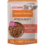 Nature’s Variety Kitten Bites u umaku 28 x 70 g – Losos | shoptok.hr