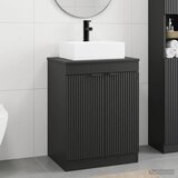  Set namještaja za kupaonicu Crna Konstruirano drvo | shoptok.hr