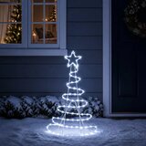  LED svjetleći ukras božićno drvce LOVIISA 100 LED lampica - Hladna bijela | shoptok.hr