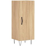 Maison Chic Komoda - Predalnik sonoma hrast 34,5x34x90 cm inženirski les, (21717890) Cene