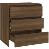  Komoda boja smeđeg hrasta 70 x 41 x 75 cm od iverice | shoptok.hr