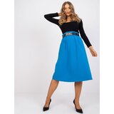 Italy Moda Skirt-DHJ-SD-13169.58P-Blue | Shoptok.si