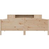 vidaXL Krevet s regalom za knjige bez madraca 180x200 cm od borovine | shoptok.hr