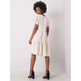 RUE PARIS Dress-WN-SK-842.01P-light beige | Shoptok.si