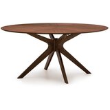 Kave Home Jedilna miza z mizno ploščo v orehovem dekorju 110x180 cm Naanim – | Shoptok.si