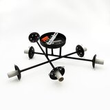 Plafonski luster MALENA 6xE14/5W/230V braon/bela | Eponuda.com