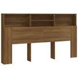 Maison Chic vzglavna omarica - nočna omarica - posteljna omarica rjavi hrast 180x19x103,5 cm, (21705672) Cene