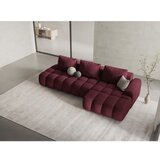 Cosmopolitan Design Bordo rdeča raztegljiva/s prostorom za shranjevanje kotna sedežna garnitura (desni kot/z ležalnikom) Linz – | Shoptok.si