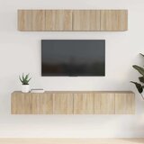  5-dijelni set TV ormarića boja hrasta sonome konstruirano drvo | shoptok.hr