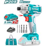 TOTAL TOOLS Akumulatorski udarni vijačnik, 170Nm/6,35mm, serija INDUSTRIAL (TIRLI2002), (20848990) | Shoptok.si