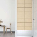  Zidne ploče od tkanine 12 kom krem 60 x 30 cm 2 16 m² | shoptok.hr