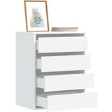 vidaXL Kutna komoda s ladicama bijela 60x41x76cm od konstruiranog drva | shoptok.hr