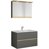 MID.YOU KOPALNICA antracit, medeni hrast | Shoptok.si