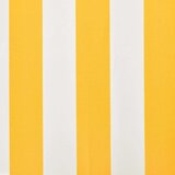  Platno za tendu boja suncokreta i bijela 6 x 3 m (bez okvira) | shoptok.hr