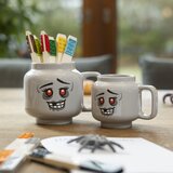 Lego Siva keramična otroška skodelica za latte 530 ml Zombie – | Shoptok.si