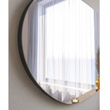 Hanah home vanomi black ogledalo