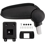  Naslon za ruke za automobil crni 12x33x(24-42) cm ABS | Eponuda.com