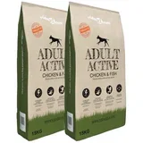 suha hrana za pse Adult Active Chicken & Fish 2 kom 30 kg