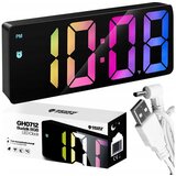 Dexxer lED RGB USB digitalna budilka s termometrom GH0712 | Shoptok.si