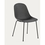 Kave Home Tamno siva metalna vrtna stolica Quinby – | shoptok.hr