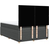  Okvir kreveta s oprugama i madrac svjetlosivi 140x200cm tkanina | shoptok.hr