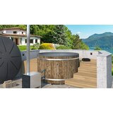 Male kuće Vanjski jacuzzi na drva – Premium (Ø 215 cm) | shoptok.hr