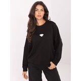 RUE PARIS Sweatshirt-RV-BL-A877.19P-black | Shoptok.si