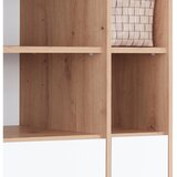 Modern Living Regal Box, Bela, Barva Hrasta | Shoptok.si