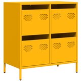 Maison Chic Komoda - Predalnik gorčično rumena 68x39x73,5 cm hladno valjano jeklo, (21721558) Cene