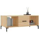  Stolić za kavu boja hrasta 102 x 50 x 40 cm konstruirano drvo | Eponuda.com