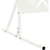 Metalni panel ograde Bijela Metal Velik Dekorativni umetci | shoptok.hr