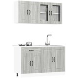  4-dijelni set kuhinjskih ormarića Kalmar konstruiranog drva | shoptok.hr