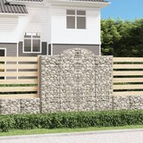  Gabionska košara s lukom200x50x180/200 cm pocinčano željezo | shoptok.hr