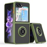  Torbica Frosted Shockproof za Samsung F741B Galaxy Z Flip 6 5G zelena Cene
