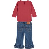 Levi's Otroški kompleti LS TOP RUFFLE FLARE LEG Večbarvna | Shoptok.si