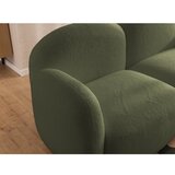 Ropez Zelena kotna sedežna garnitura iz tkanine bouclé (desni kot/z ležalnikom) Orbit – | Shoptok.si